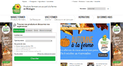 Desktop Screenshot of bretagnealaferme.com